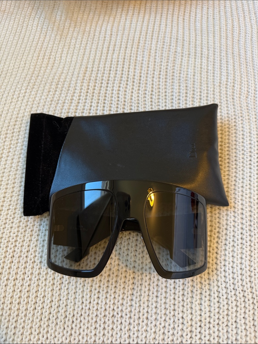 Dior SoLight Oversized Shield Sunglasses
